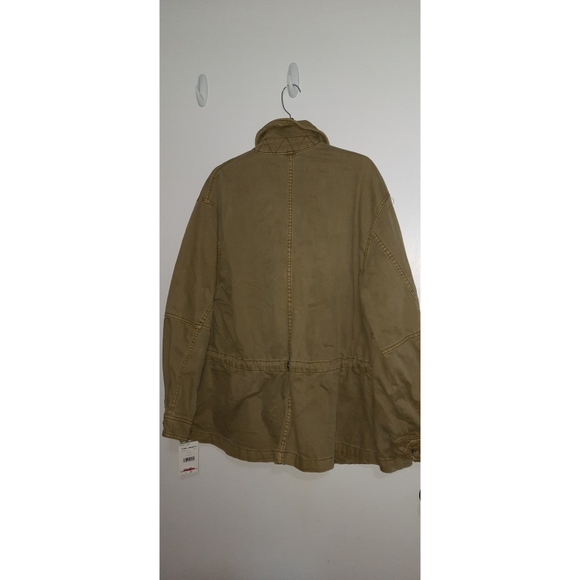 FREE PEOPLE SEIZE THE MOMENT MILITARY JACKET - Picture 6 of 10